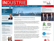 Tablet Screenshot of bdi-hamburg.de